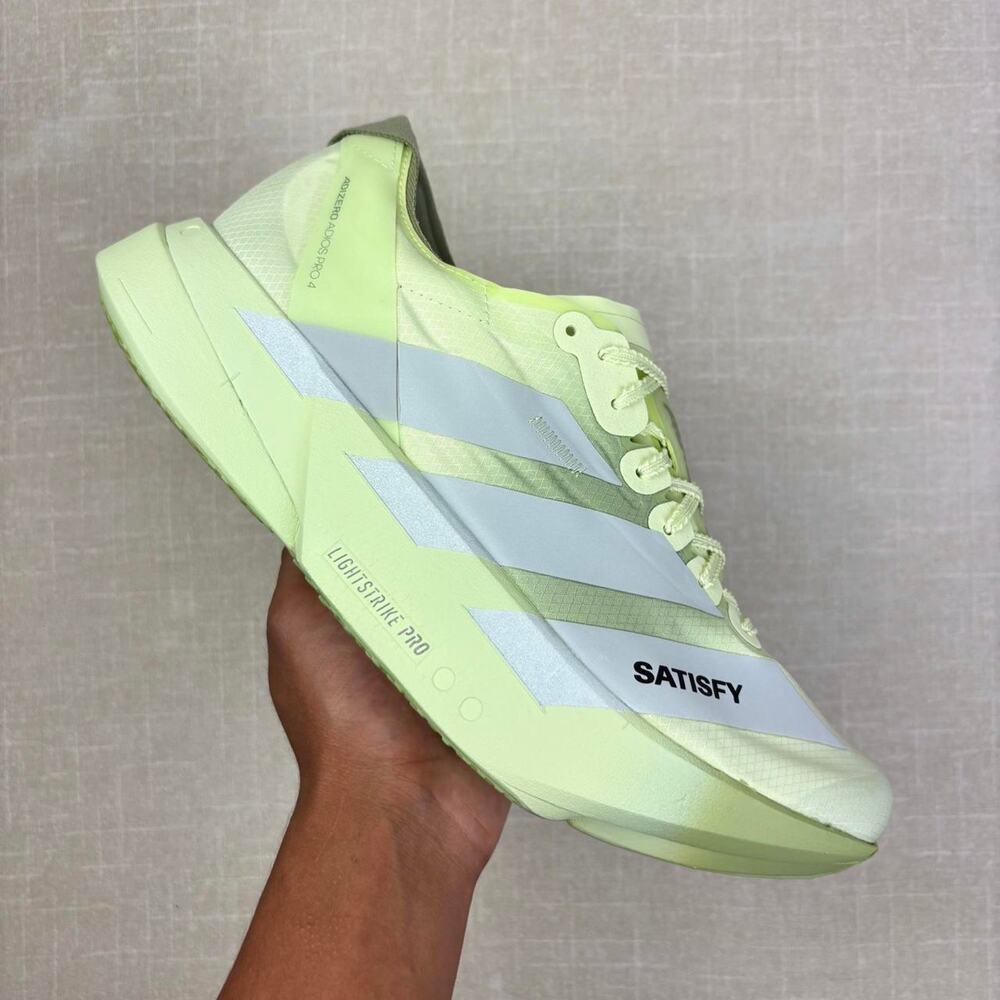 🐍 2026 Satisfy x adidas Adios Pro 4 “Tent Green” 10M
